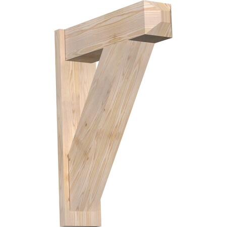 Ekena Millwork Traditional Smooth Craftsman Outlooker, Douglas Fir, 7 1/2"W x 26"D x 34"H OUT08X26X34TRA04SDF